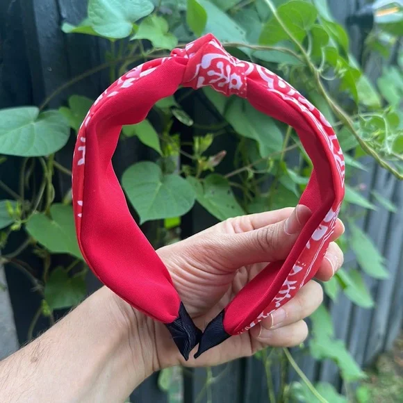 Paisley Print Top-Knot Headband - Picture 14 of 16